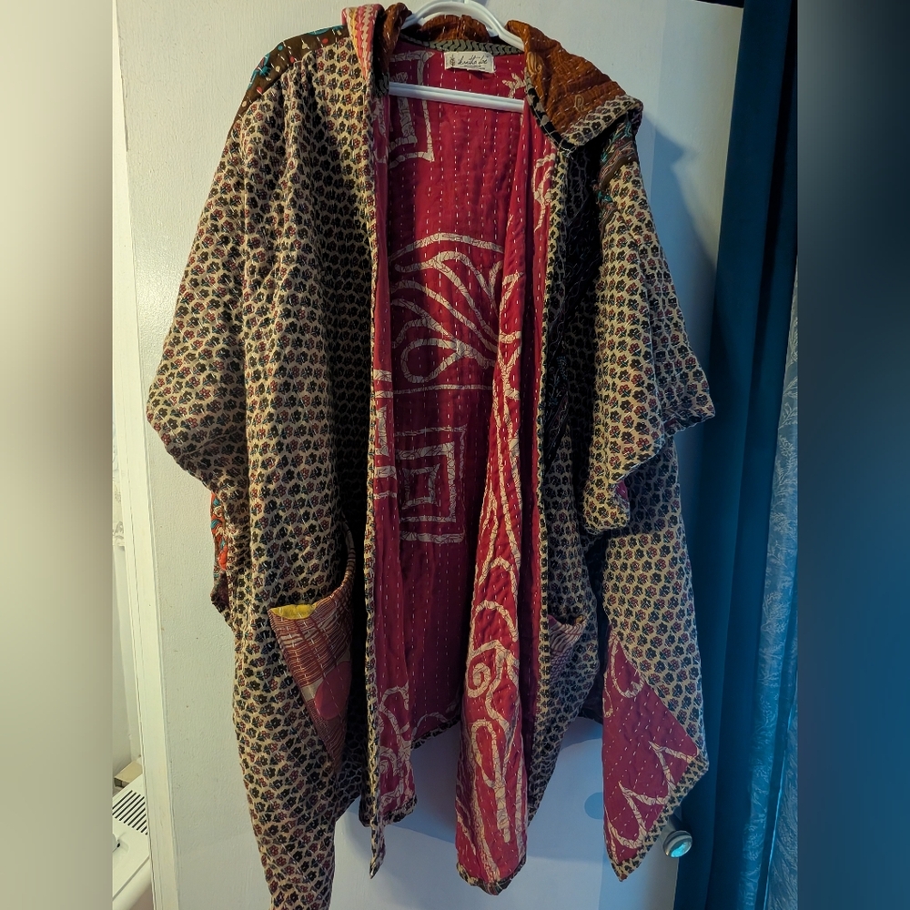 Kantha Bae Wanderlust Poncho ✌🏼
